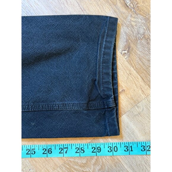 Carhartt Mens Black Straight Fit Work‎ Pants 33x32 Durable Cotton - Picture 6 of 6